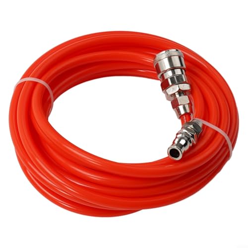 Pneumatischer Luftkompressorschlauch, 5 x 8 mm Schlauch mit Schnellverbinder, gerades Rohr-Design für effiziente Belüftung und Hochdruckanwendungen (30 Meter) von Bulevisiter