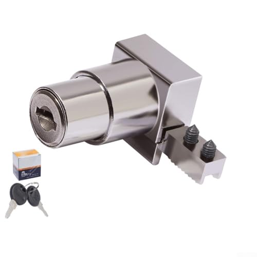 Push-Pull Kolbenschloss mit Schlüssel geeignet für Glasschiebetür Vitrine Push-Pull Kolbenschloss mit Schlüssel geeignet für Glasschiebetür Vitrine von Bulevisiter