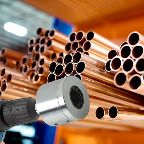 Reinigungsbürsten-Set für elektrische Bohrmaschinen, Kupferrohre, für 15 mm und 22 mm Metallrohre, professionelle Sanitärdrahtbürsten mit Ersatzteilen für Schweißvorbereitung (15 mm), 3-teilig von Bulevisiter