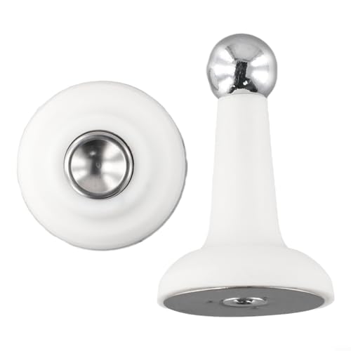 Silikon Magnetischer Türhalter Effektiver Türstopper für verschiedene Oberflächen und Türen (weiß) von Bulevisiter