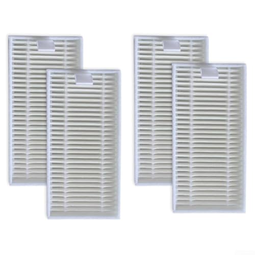 Staubsaugerfilter-Ersatz-Set für bObsweep für Dustin für Orbi Ultra Vision RC400, Filternetz zur Aufrechterhaltung einer sauberen und hygienischen häuslichen Umgebung (4 Stück) von Bulevisiter