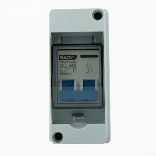 Verbesserte Sicherheitsmerkmale Wasserdichte Kombinationsbox ausgestattet mit Überlastschutz DC-Leitungsschutzschalter (DC12-500V-32A) von Bulevisiter