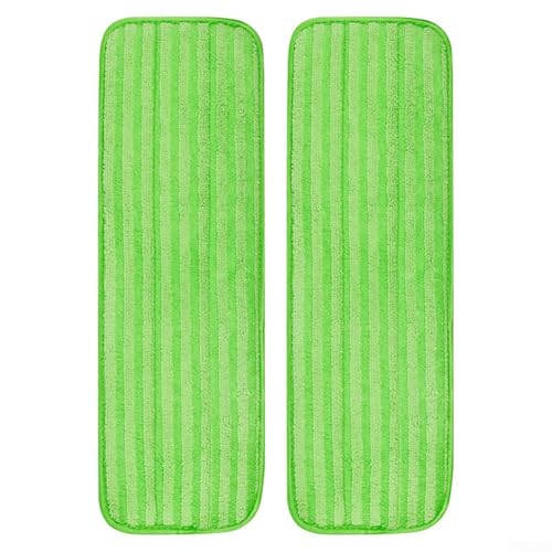 Wischmopp-Pad-Nachfüllpackungen, passend für Mikrofaser, kompatibel mit Sweeper XL, waschbar bis zu 100 Mal (2 Stück) von Bulevisiter