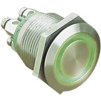 Bulgin MPI002/TERM/GN MPI002/TERM/GN Vandalismusgeschützter Drucktaster 24 V/DC 0.05A 1 x Aus/(Ein) von Bulgin