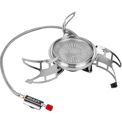 Bulin 3800W Campingkocher mit Piezozündung,Camping Kocher Große Faceplate, Adaptiver Ständer Gaskocher Ultraleichter Winddichter,Kocher Faltbar für Hiking Trekking Picknick Bulin 3800W Campingkocher mit Piezozündung,Camping Kocher Große Faceplate, Adaptiver Ständer Gaskocher Ultraleichter Winddichter,Kocher Faltbar für Hiking Trekking Picknick von Bulin