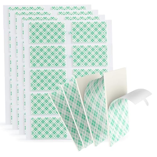 3M Doppelseitiges Schaumstoffklebeband Selbstklebendes Montageband 40Pcs 4026 5cm x 2.5cm x 0.15cm Dick Doppelt Beschichtetes Urethan Klebende Rechteckige Pads für Wände Auto Haus Büro Weiß von Bulina