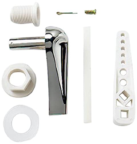 Merriway BH01568 Spülkastengriff-Sets Verchromtes Plastik, Weiß Merriway BH01568 Spülkastengriff-Sets Verchromtes Plastik, Weiß von Merriway