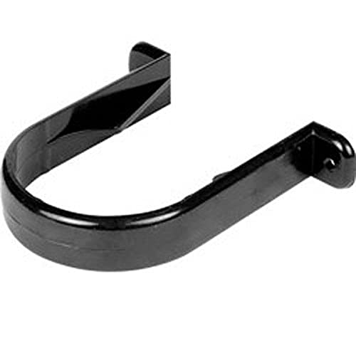 Merriway BH03104 Fallrohrclip/Befestigung 68 mm, Schwarz / Weiß, 2 Stück von Merriway