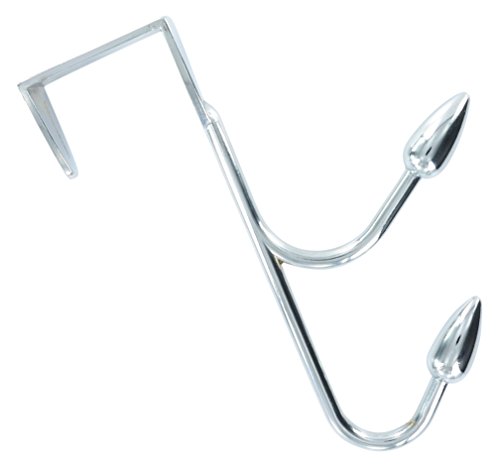 Merriway Türhänger mit doppelten, ovalen Haken - Chrom glänzend, BH04694 Merriway Türhänger mit doppelten, ovalen Haken - Chrom glänzend, BH04694 von Merriway