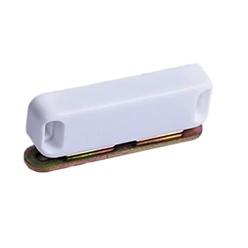 Bulk Hardware bh04809 4 kg large Magnetverschluss Single Teller – Weiß (2 Stück) von Merriway
