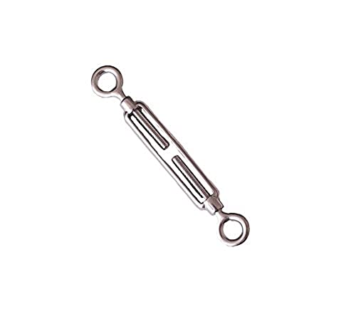 Bulk Hardware bh05001 Spannschlossmutter Meinung, 316 Marine Grade Edelstahl M4 – Silber von Merriway