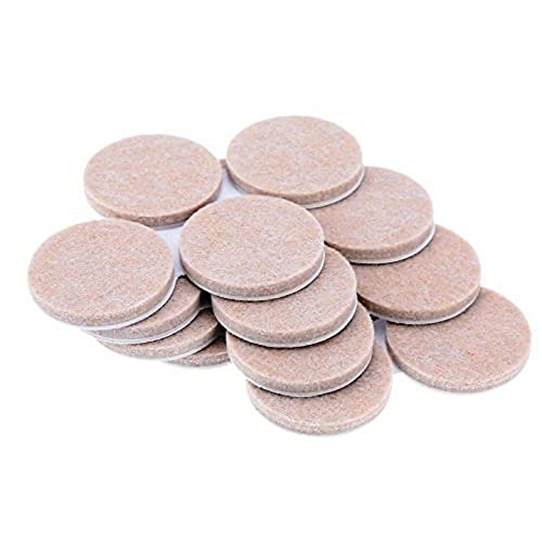 Bulk Hardware bh05282 selbstklebend Boden Möbel Schutz Filz Pad rund 38 mm x 4 mm dick, Set 16 Stück Bulk Hardware bh05282 selbstklebend Boden Möbel Schutz Filz Pad rund 38 mm x 4 mm dick, Set 16 Stück von Merriway