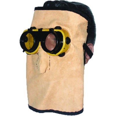 Ledermaske kurz mit Haube für Gl 50mm von Bull Safety S.r.o.