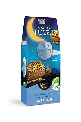 Biokräutertee + Teesieb Eule von Bull & Bear