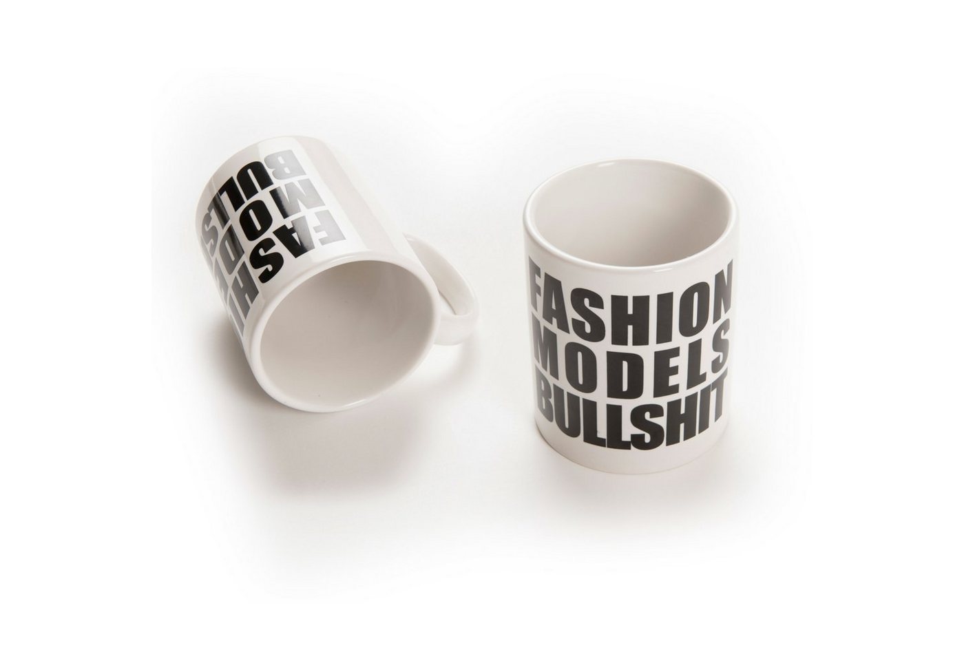 Bull & Drake Tasse FASHION, MODELS, BULLSHIT, 3er-Set, weiß Bull & Drake Tasse FASHION, MODELS, BULLSHIT, 3er-Set, weiß von Bull & Drake