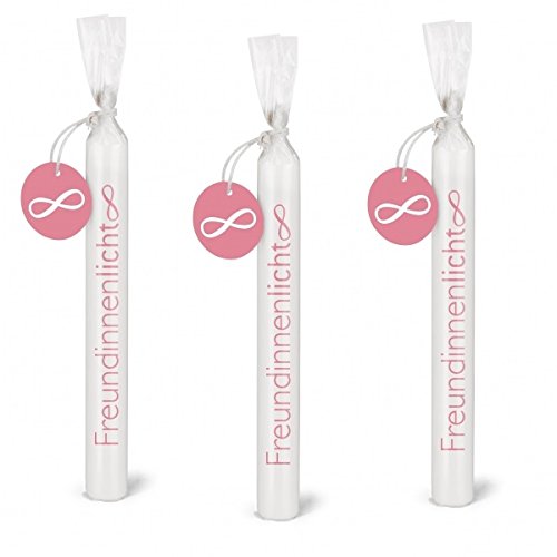 Colour-up Wünschelicht Kerze 'Freundinnenlicht' Kerzenset 3er Set Bulla Design Colour-up Wünschelicht Kerze 'Freundinnenlicht' Kerzenset 3er Set Bulla Design von Bulla Design Wortlicht
