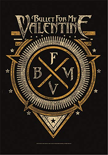 Bullet For My Valentine Emblem Flagge Standard von Bullet For My Valentine