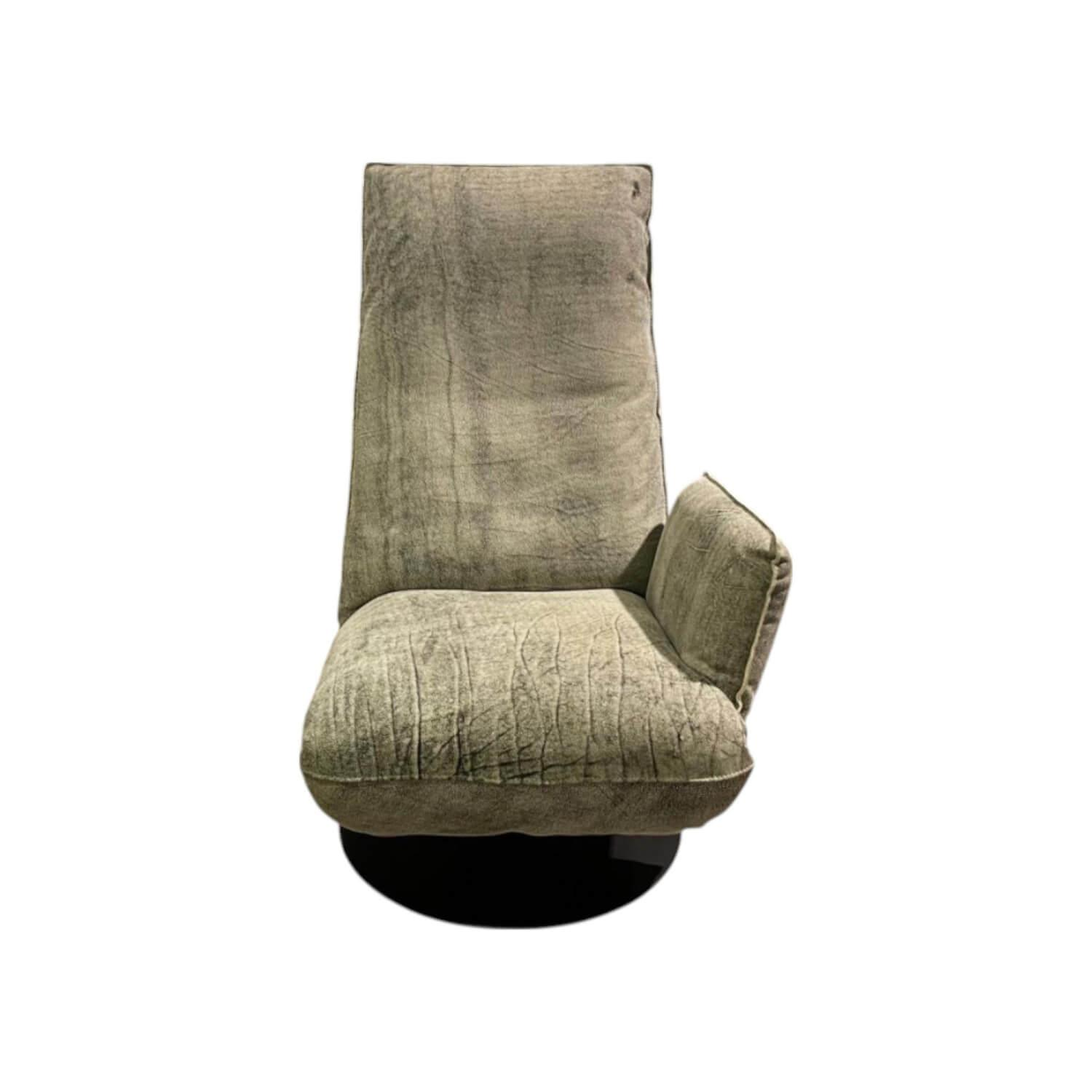 Relaxsessel Baboo Leder China White 2440 40 Grün Grau Gestell Rund Schwarz Matt ... Relaxsessel Baboo Leder China White 2440 40 Grün Grau Gestell Rund Schwarz Matt ... von Bullfrog