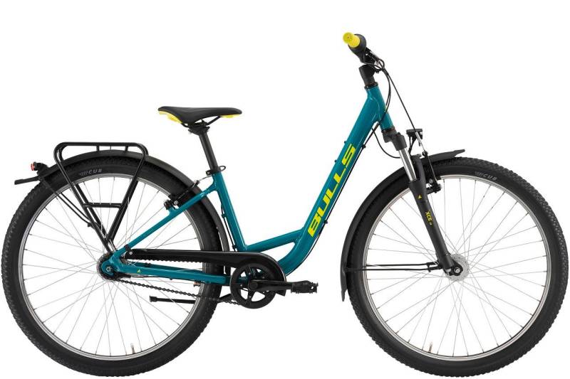 Bulls Jugendfahrrad Bulls Tokee Street 26'' 7-Gang inner Mädchen grün 2026, 7 Gang SHIMANO Nexus 7-Gang Nabenschaltung mit Rücktritt, Kettenschaltung von Bulls