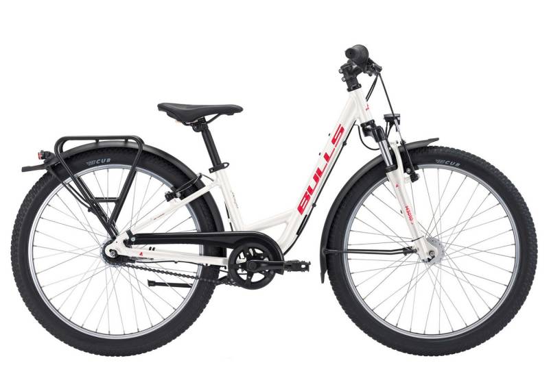 Bulls Jugendfahrrad Bulls Tokee Street Girl 26 7-Gang RT weiß 2025, 7 Gang Shimano Nexus 7-Gang mit Rücktrittbremse, Nabenschaltung von Bulls