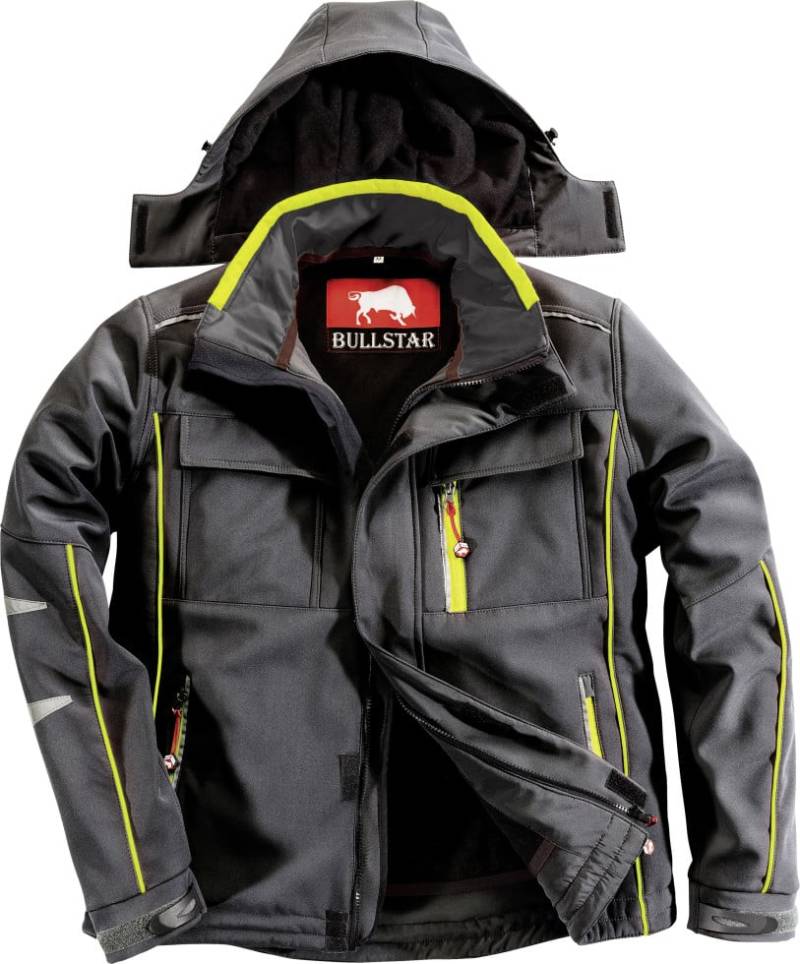 Bullstar Winter-Softshelljacke ULTRA schwarz von Bullstar