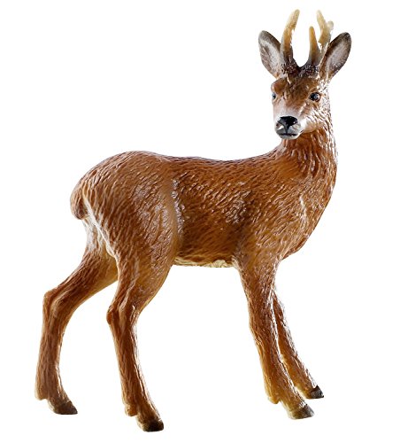 Bullyland 64436 - Spielfigur Rehbock, ca. 8,3 cm große Tierfigur, detailgetreu, PVC-frei, ideal als kleines Geschenk für Kinder ab 3 Jahren Bullyland 64436 - Spielfigur Rehbock, ca. 8,3 cm große Tierfigur, detailgetreu, PVC-frei, ideal als kleines Geschenk für Kinder ab 3 Jahren von Bullyland