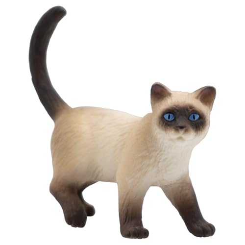 Bullyland 66370 - Spielfigur Hauskatze Kimmy, ca. 7,1 cm große Tierfigur, detailgetreu, PVC-frei, ideal als kleines Geschenk für Kinder ab 3 Jahren von Bullyland