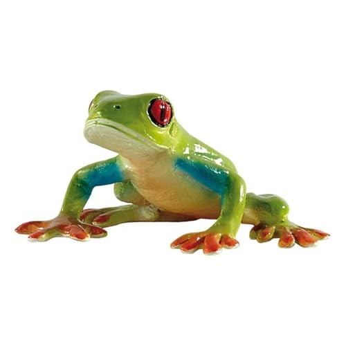 Bullyland 68516 - Spielfigur Rotaugenlaubfrosch, ca. 6,8 cm große Tierfigur, detailgetreu, PVC-frei, ideal als kleines Geschenk für Kinder ab 3 Jahren Bullyland 68516 - Spielfigur Rotaugenlaubfrosch, ca. 6,8 cm große Tierfigur, detailgetreu, PVC-frei, ideal als kleines Geschenk für Kinder ab 3 Jahren von Bullyland