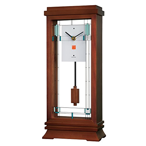Bulova BUL-B1839 Frank Lloyd Wright Willits Kaminuhr Modell B1839 von Bulova