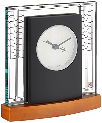 Bulova Glasner House Frankl Lloyd Wright Uhr hell kirschgebeizt B7750 von Bulova
