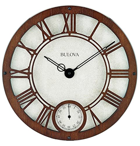 Bulova Uhren Modell C4887 Beacon Hill, Walnuss von Bulova