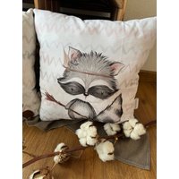 Kinderzimmer Kissen Boho Waldfreunde Verschiedene Größen Und Designs | Kuschelkissen, Babykissen, Reisekissen, Kindergeschenke von BumbisBySabrina