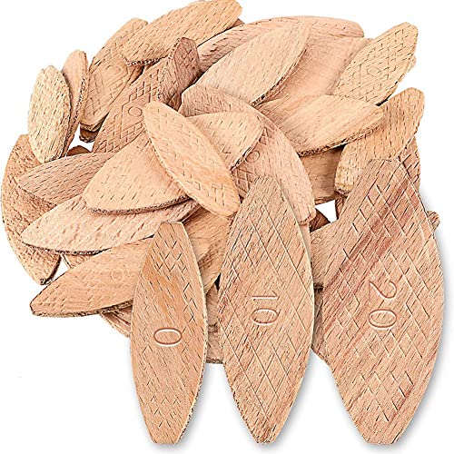 450 Stück Buchenholz Tischler Nummer 0, 10, 20 Holzverbindung, Buchenholz zum Basteln Holzbearbeitung von Bumdenuu