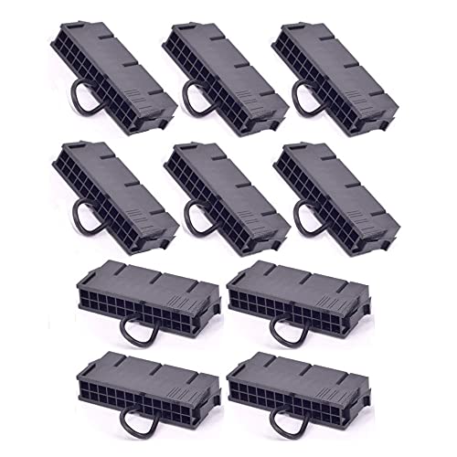 Bumdenuu 10 Stück ATX PSU 24Pin Netzteil Jumper Stecker Startstecker Adapter für Server BTC Miner Machine von Bumdenuu