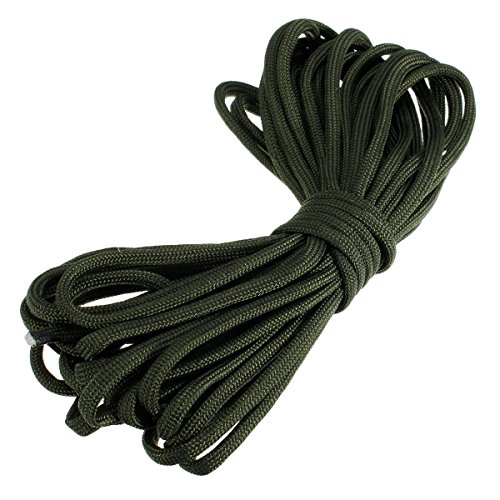 Bumdenuu 7 Seil Paracord Parachute Rope Resistant Camping Farbe: Armee Grün Länge: 15M von Bumdenuu