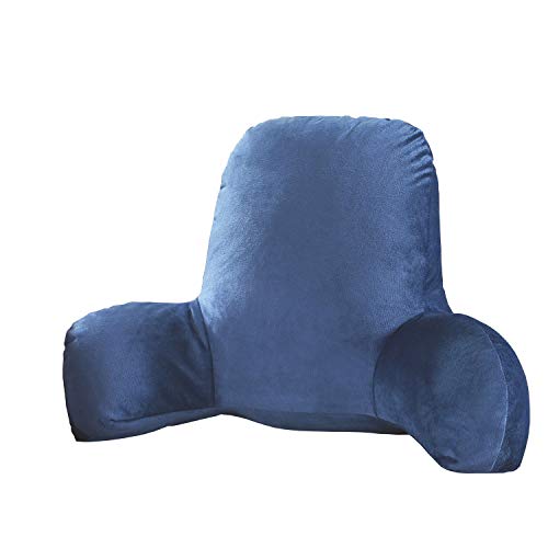 Bumdenuu Kissen ZurüCk Bett mit Armlehne UnterstüTzung Bett Lesen Taille RüCken Stuhl Autositz Sofa Rest Taille Pad (Tiefblauen) von Bumdenuu