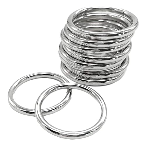 Bumdenuu Makramee Ringe Metall 2 für Makramee Pflanzen AufhäNger Makramee Saty 10 Packungen Metall O Ringe Schnalle für Makramee Handwerks Bumdenuu Makramee Ringe Metall 2 für Makramee Pflanzen AufhäNger Makramee Saty 10 Packungen Metall O Ringe Schnalle für Makramee Handwerks von Bumdenuu