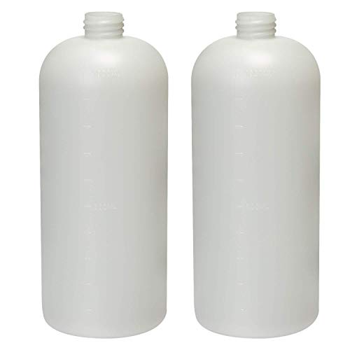 Bumdenuu Schaum Kanone Flasche Schnee Seife Flaschen Lanze Schaum Leere Flasche für Hoch Druck Reiniger Pistole Auto Garten Rasen DäCher Reinigung, 2 Pack von Bumdenuu