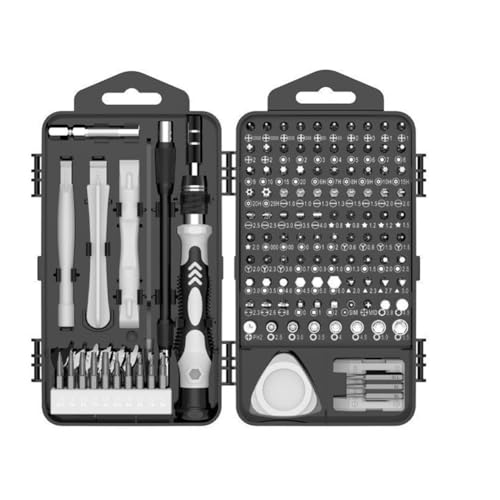 Bumiva 122-in-1 Magnetisches Laptop-Schraubendreher-Set, Präzisions-Schraubendreher-Set, Computer-Reparatur-Set, Handwerkzeuge, Sechskant-Schraubendreher-Werkzeug Bumiva 122-in-1 Magnetisches Laptop-Schraubendreher-Set, Präzisions-Schraubendreher-Set, Computer-Reparatur-Set, Handwerkzeuge, Sechskant-Schraubendreher-Werkzeug von Bumiva