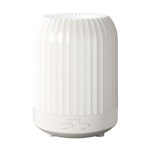 Bumiva 250ML Aromatherapy Machine LED-Lichtbefeuchter USB-Leiser ?therisches ?l-Diffusor Nachtlicht Vernebler Luftbefeuchter von Bumiva