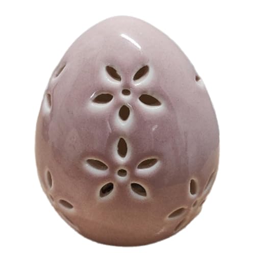 Bumiva Ausgehöhlte Ostereier Als Geschenkschmuck für Heimdekoration und zum Verschenken, Lila und Rosa von Bumiva