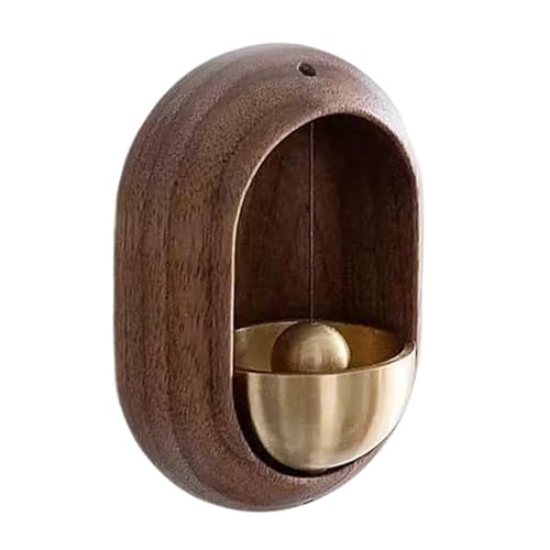 Bumiva Dopamine Japanische H?lzerne Eingangst¨¹rklingel, Dekoratives Kabelloses -, Heimdekoration, Haus?ffnung, zum Aufh?ngen, A von Bumiva