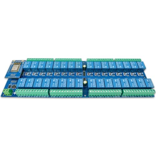 Bumiva ESP8266 WiFI 32 Kanal -Relaismodul DC Netzteil WiFi Bluetooth Relay ESP8266 für Smart Home Bumiva ESP8266 WiFI 32 Kanal -Relaismodul DC Netzteil WiFi Bluetooth Relay ESP8266 für Smart Home von Bumiva