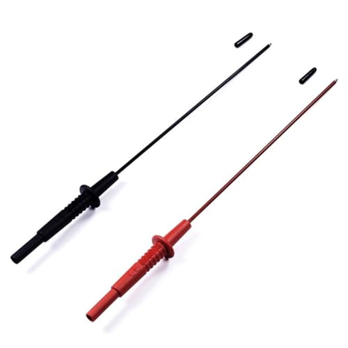 Bumiva Multimeter-Pr¨¹fspitzen 600V10A Multimeter-Pr¨¹fleitungen Kabel R¨¹ckenmessspitze 4 Mm-Schnittstelle von Bumiva