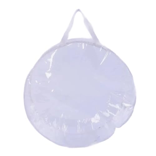 Bumiva Runde, Staubdichte Tasche für Kränze, Aufbewahrungsbehälter mit Doppeltem Reißverschluss und Verstärktem, Großes Fassungsvermögen, Klappwerkzeug von Bumiva