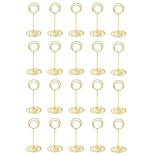 Bumiva Tischnummernst?nder, Restaurant-Schilderst?nder, Familienfoto-Ausstellungsst?nder, Geeignet f¨¹r Hochzeiten, Abschlussfeiern, B von Bumiva