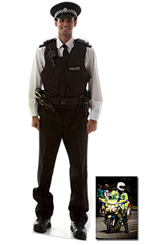 BundleZ-4-FanZ Fan Packs Polizist - Lebensgrosse Pappfiguren/Stehplatzinhaber/Aufsteller - Enthält 8X10 (25X20Cm) Foto von BundleZ-4-FanZ Fan Packs
