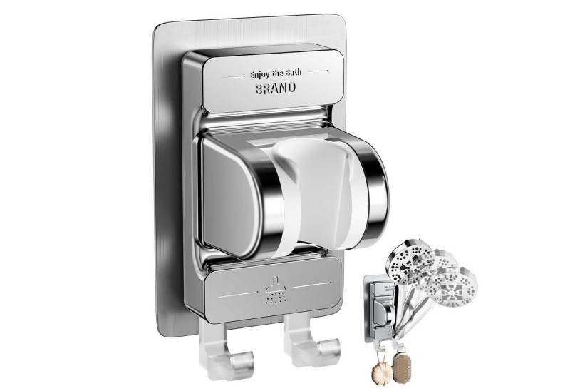 Bundviel Handbrause 2 er-Pack Duschhalterung Ohne Bohren Handbrause Halterung, (2-tlg) von Bundviel