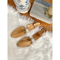 Vintage Rustikale Holzschuhformen - Schuhspanner, Schuheinlagen, Dekoration von Bungalow31