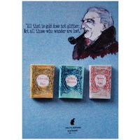 Herr Der Ringe Triologie J. R. Tolkiens Miniatur Buch Magnete Set Herr Der Ringe Triologie J. R. Tolkiens Miniatur Buch Magnete Set von Bunnyhell